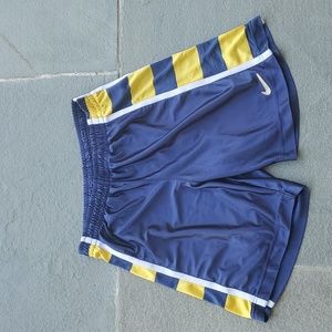 Nike Team Side Stripe Basketball Shorts | Nike Blue And Gold Basketball Shorts